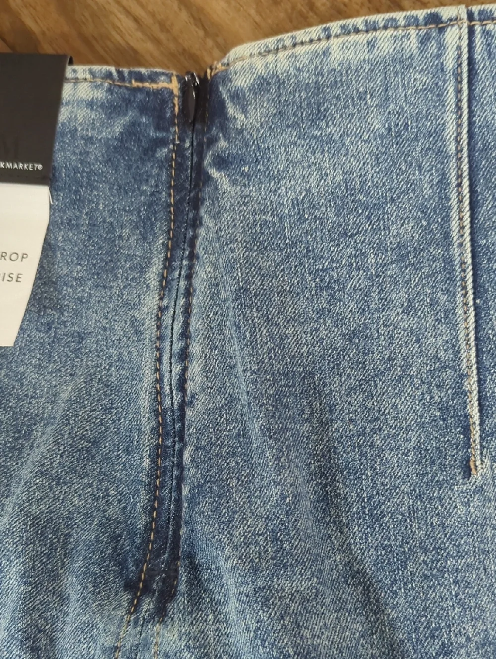 High-Rise Wide-Leg Cropped Jeans - Blue